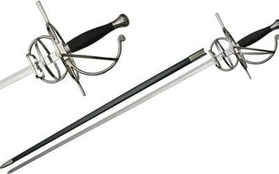 SZCO Supplies Black Leather Rapier Sword Product Review